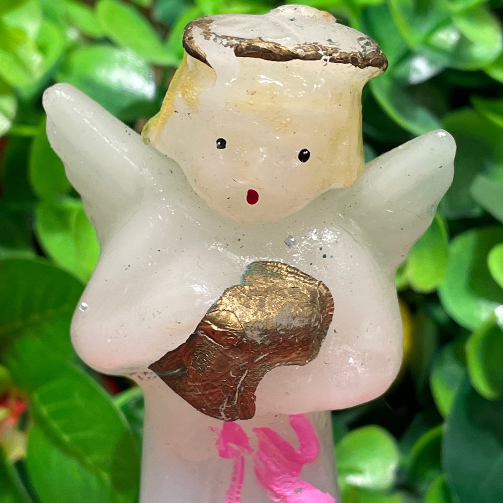 Vintage angel candle - Picture 7 of 8